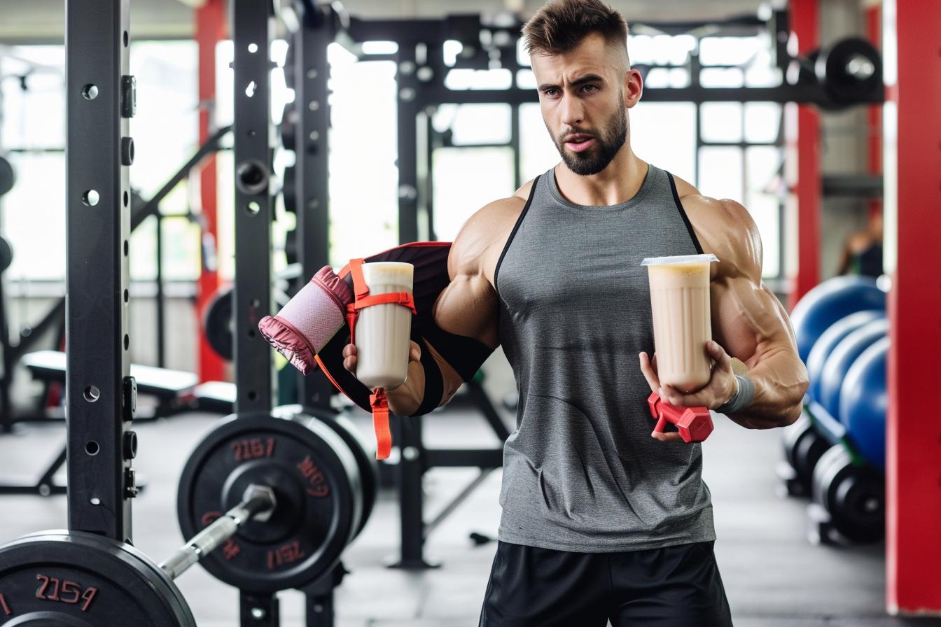 Whey avec créatine : Le combo parfait pour l'optimisation de la prise de muscle.